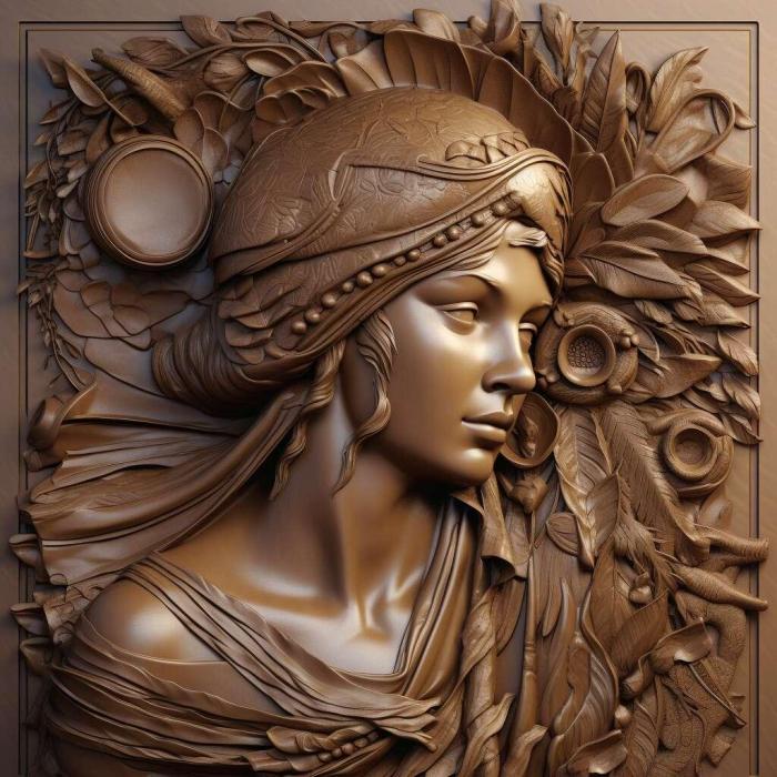 نموذج ثلاثي الأبعاد لآلة CNC 3D Art 